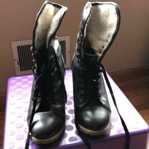 Black boots from Nine West